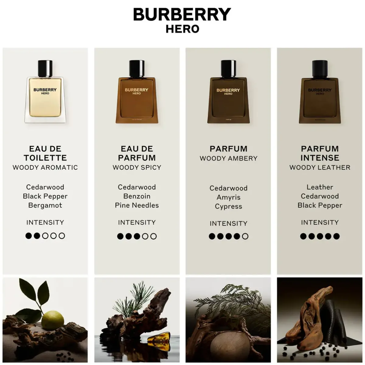 Burberry Geschenksets|Coffres-cadeaux>Hero 100 ml Eau de Parfum Geschenkset