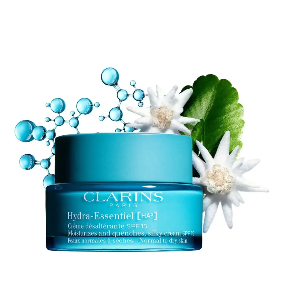 Clarins Crème De Jour>Hydra-Essentiel HA² Silky Cream SPF 15 - Normal to Dry Skin
