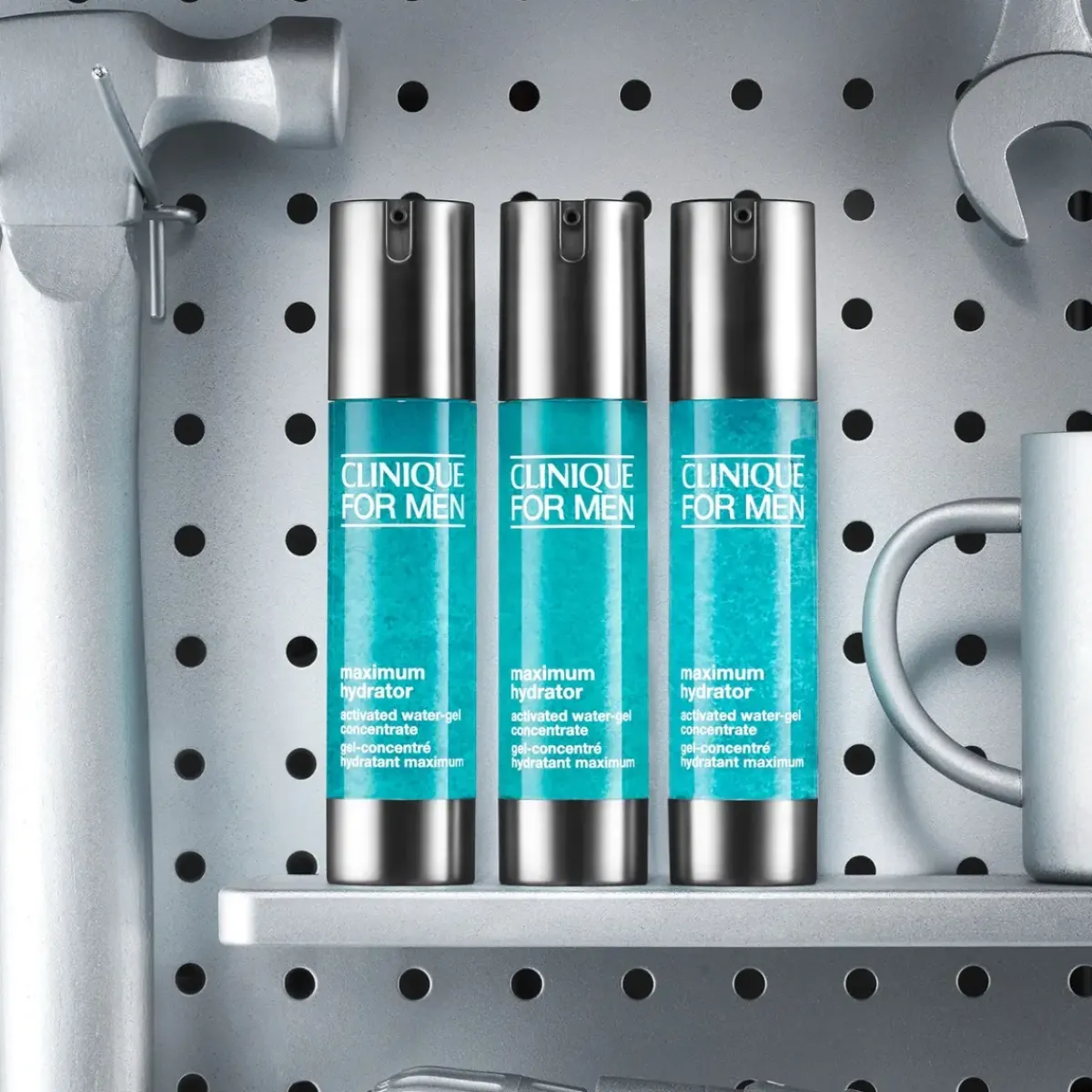 Clinique Visage|Crème De Jour>For Men™ Maximum Hydrator Activated Water-Gel Concentrate