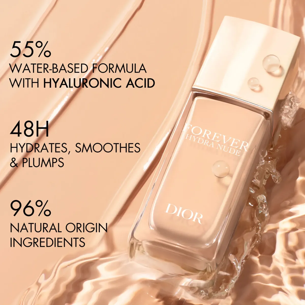 DIOR Fondation>Forever Hydra Nude Foundation