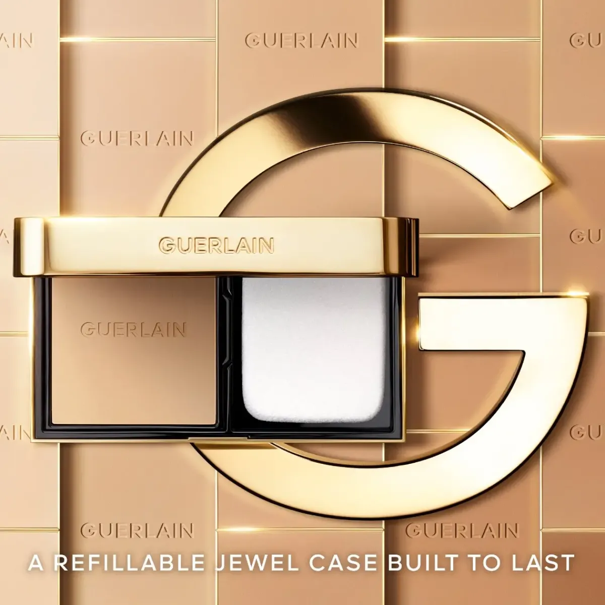 Guerlain Fondation>Parure Gold Compact Foundation