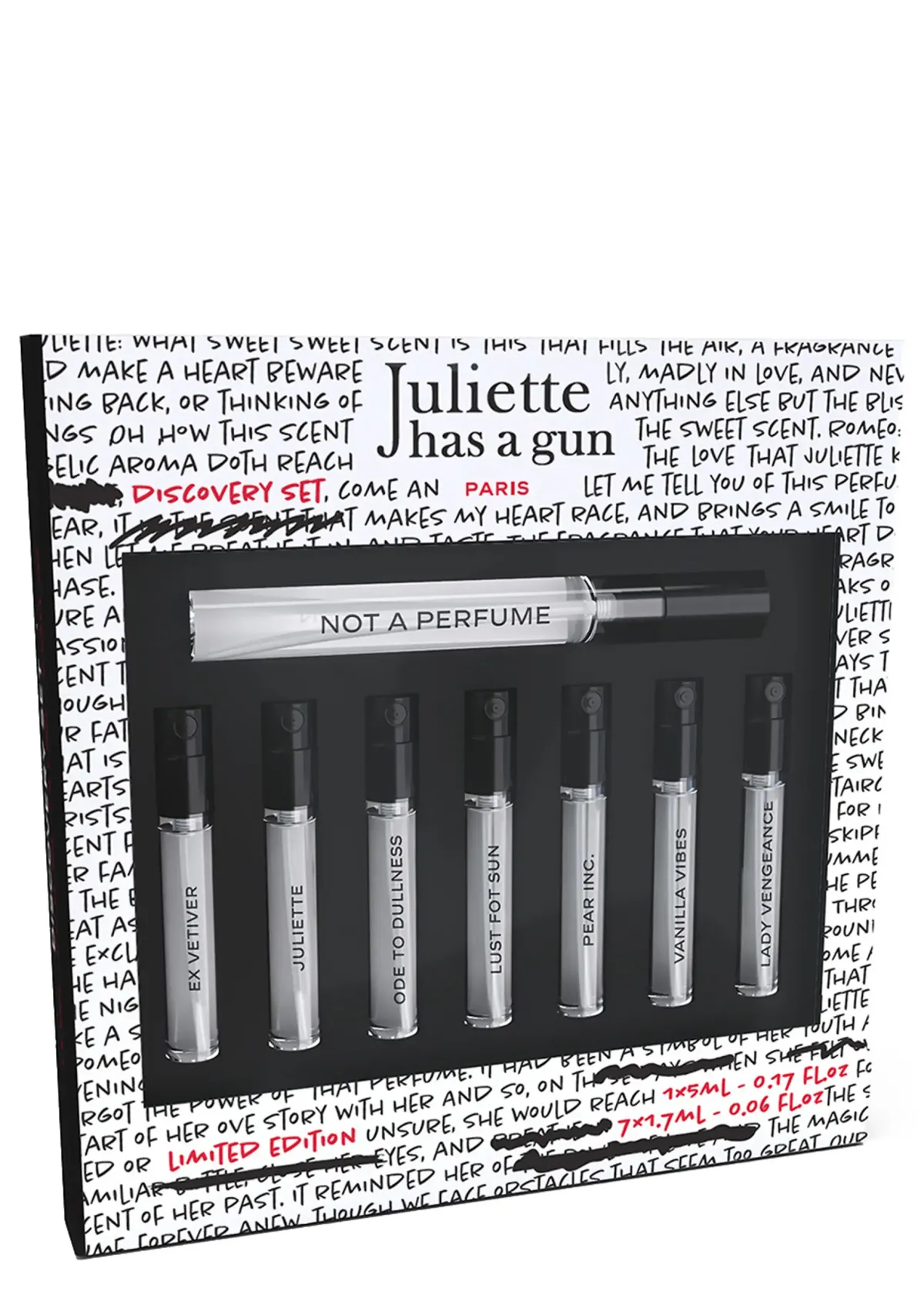 Juliette has a gun Geschenksets|Coffres-cadeaux>Discovery Kit 7 x 1.7 ml Eau de Parfum Set