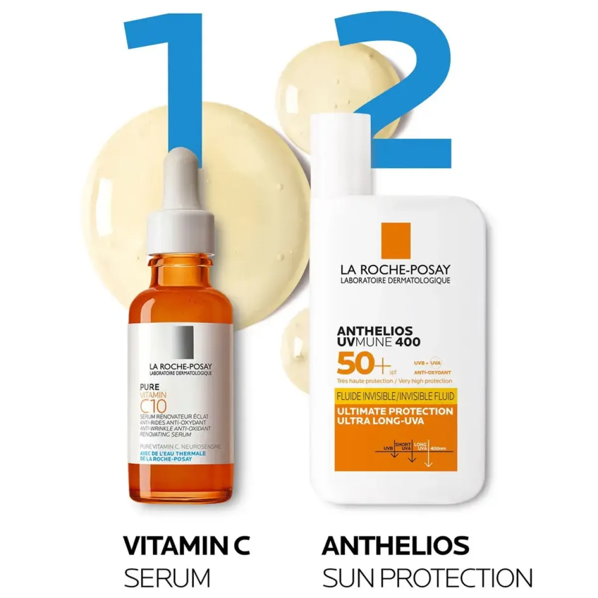 La Roche-Posay Soin Solaire Visage>Anthelios UVMune 400 Invisible Fluid Non-Perfumed Suncream SPF50+