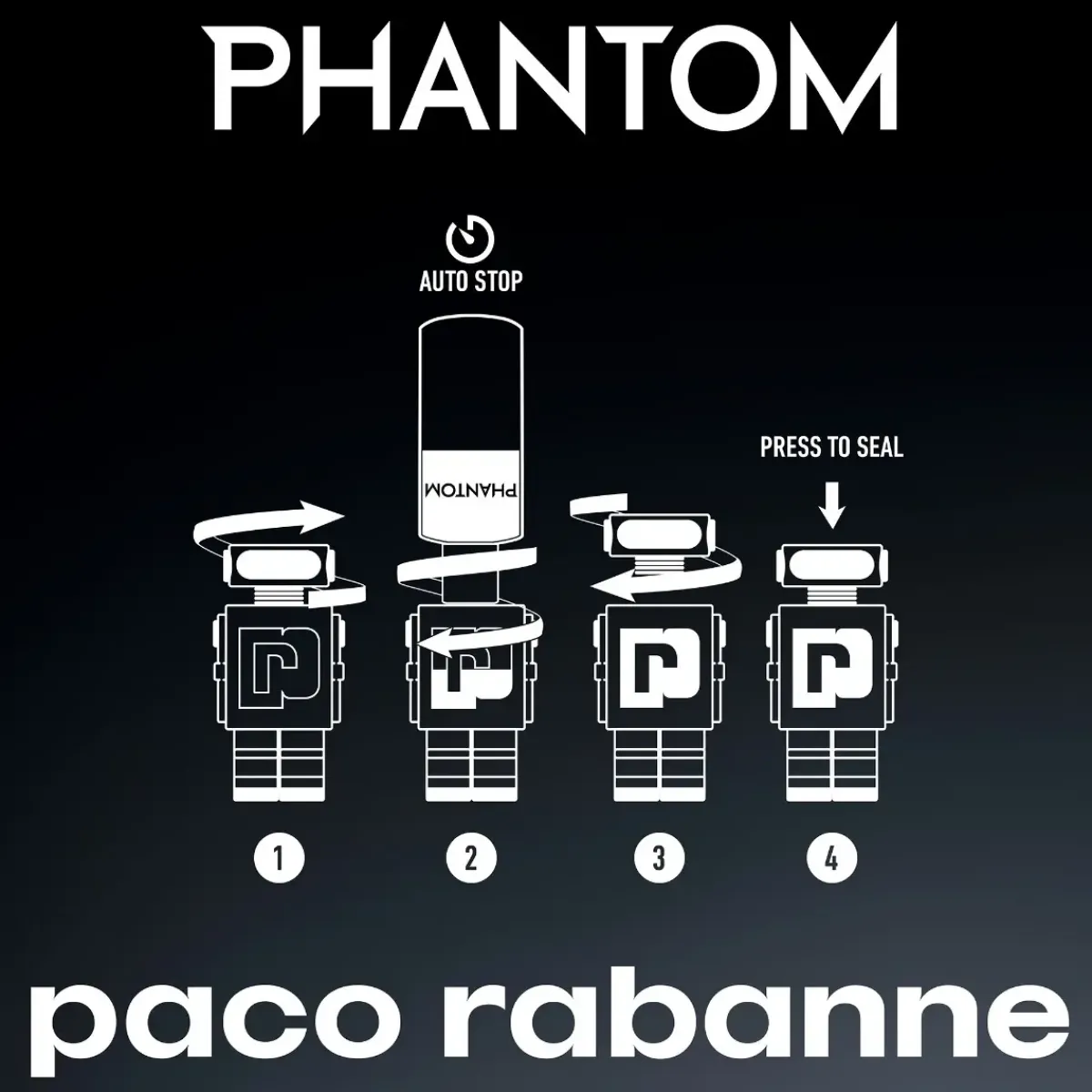 Rabanne Parfums Frais>Paco Phantom Eau de Toilette Flacon Navulling