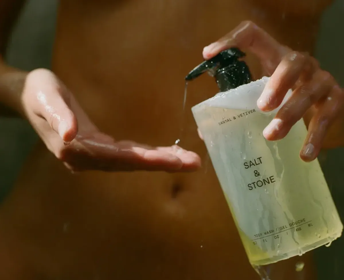 Salt & Stone Bain Douche>Santal & Vetiver Body Wash