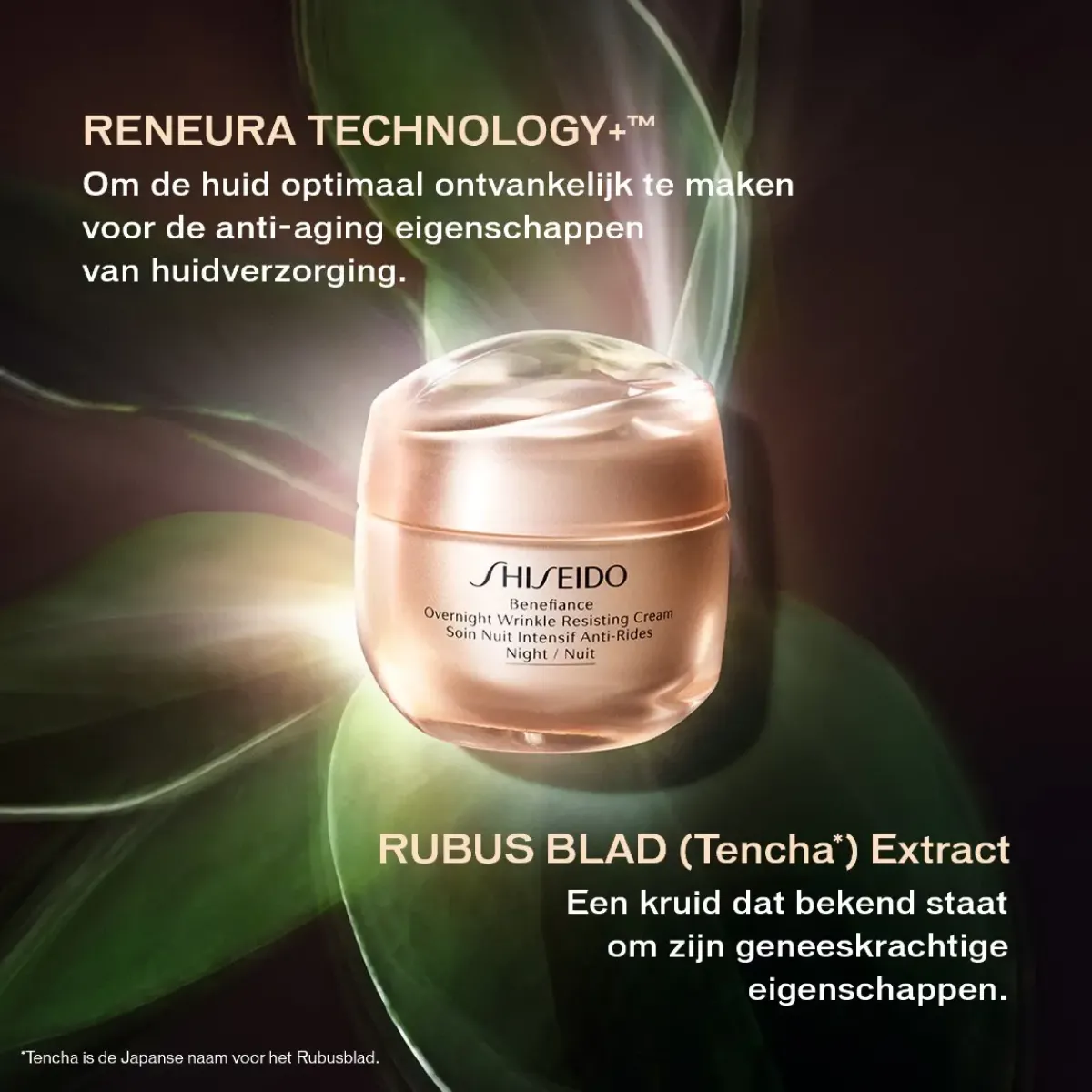 Shiseido Crème De Nuit>Benefìance Overnight Wrinkle Resisting Cream