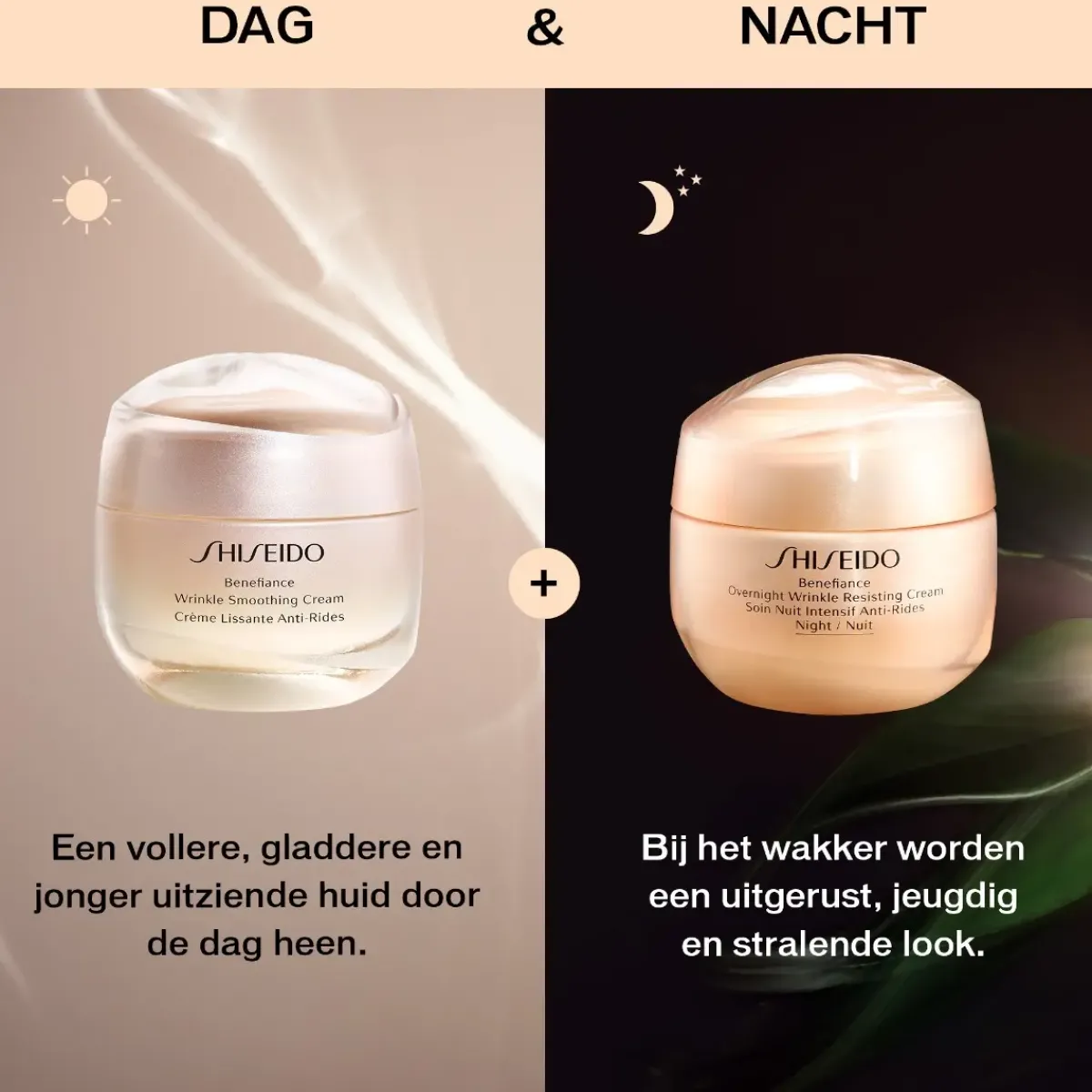 Shiseido Crème De Nuit>Benefìance Overnight Wrinkle Resisting Cream