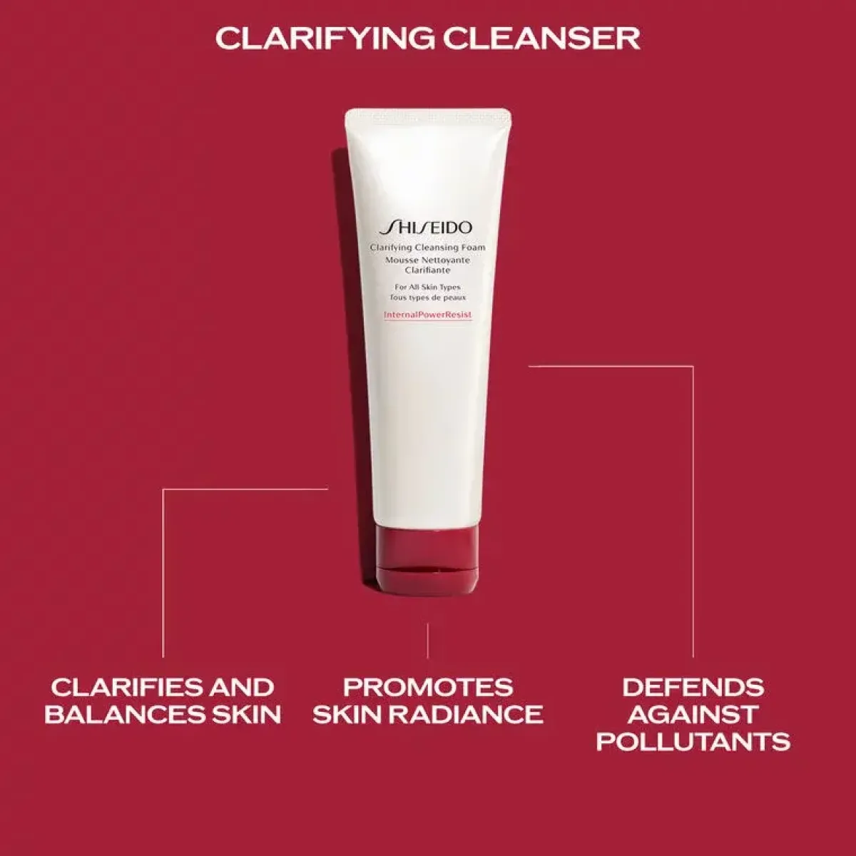 Shiseido Nettoyage>Clarifying Cleansing Foam