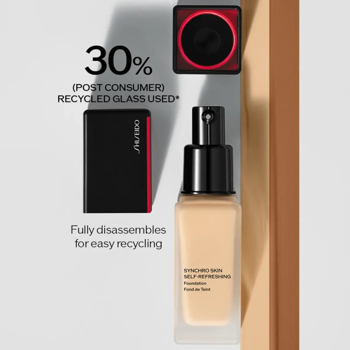 Shiseido Fondation>Synchro Skin Self-Refreshing Foundation
