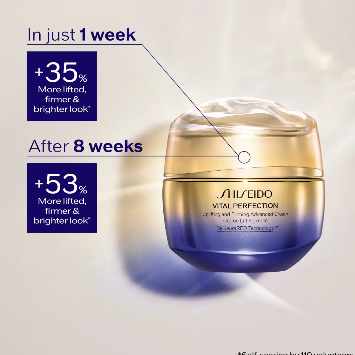 Shiseido Crème De Jour>Vital Perfection Uplifting and Firming Advanced Cream Refill