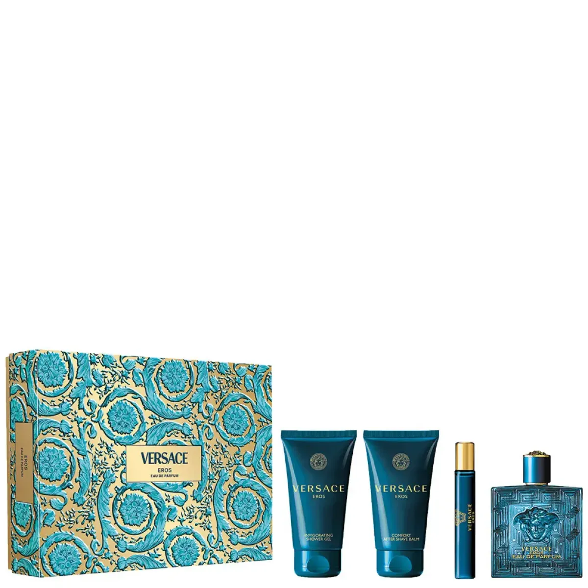 Versace Geschenksets|Coffres-cadeaux>Eros 100 ml Eau de Parfum Geschenkset